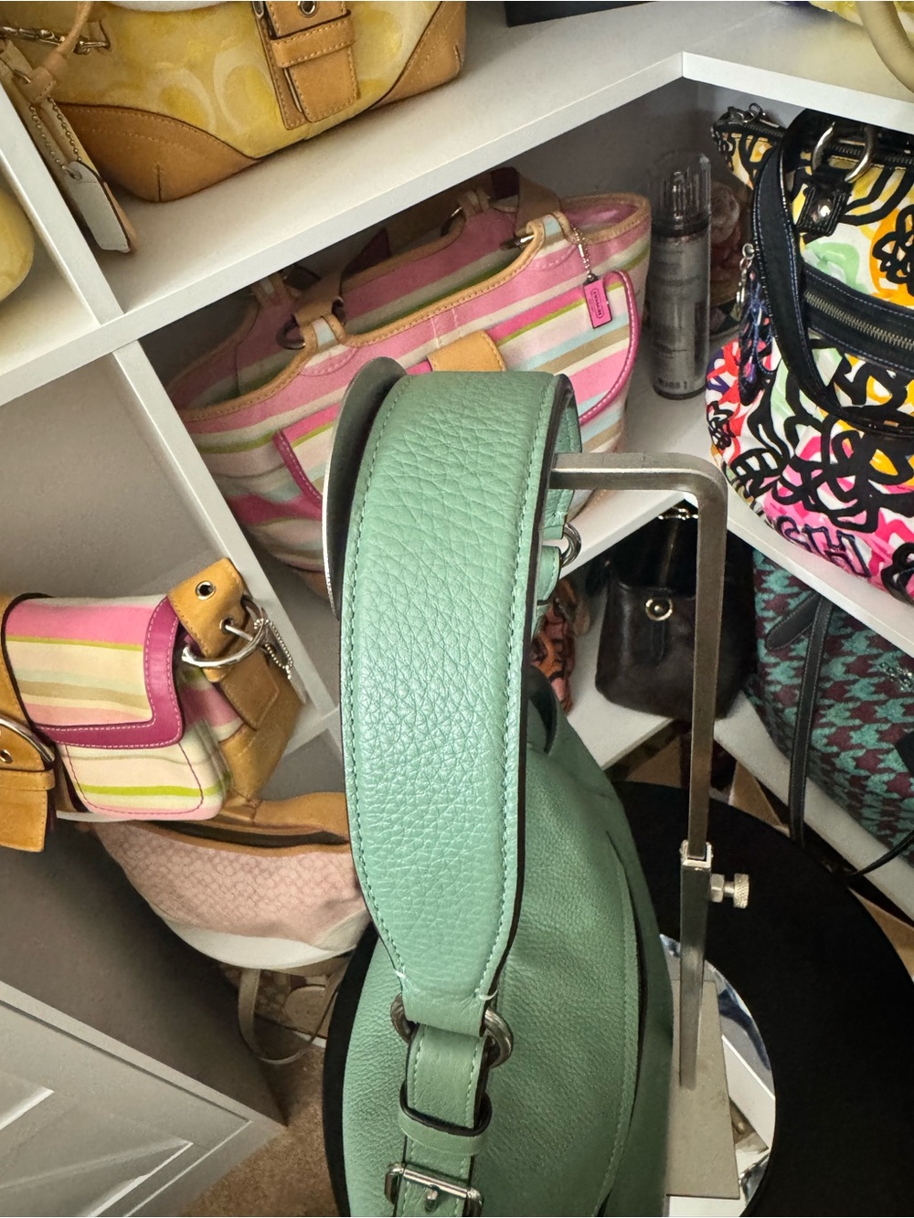 Coach Rory Green Shoulder Bag - Picture 3 of 10